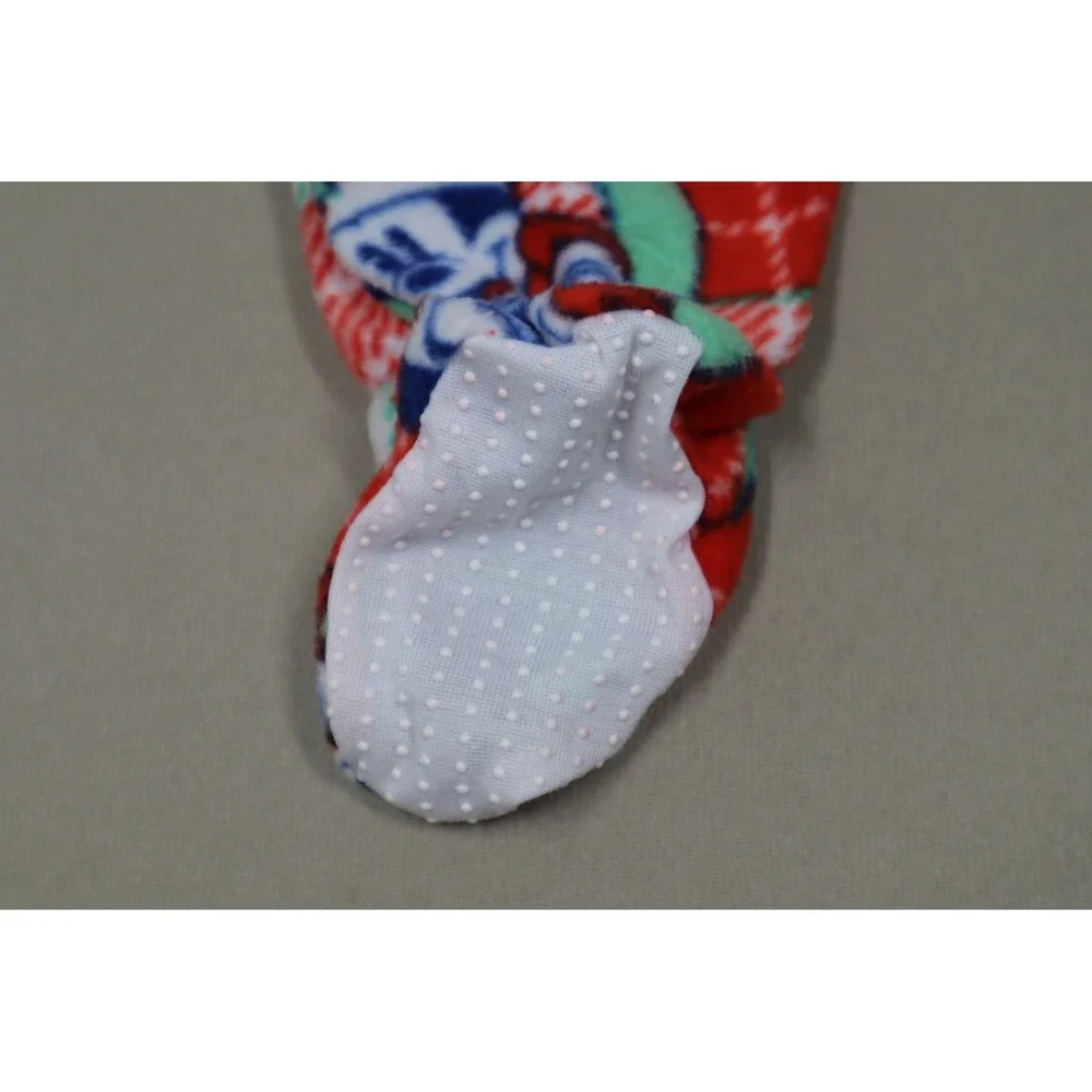 Briefly Stated Infant Mickey Mouse  Christmas Onesie - Size‎ 12M